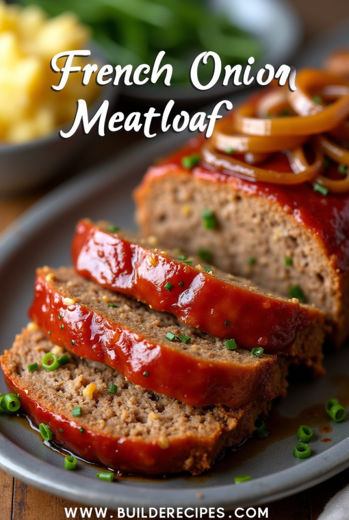 French Onion Meatloaf
