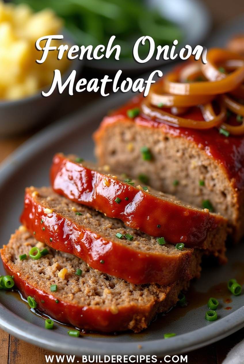 French Onion Meatloaf