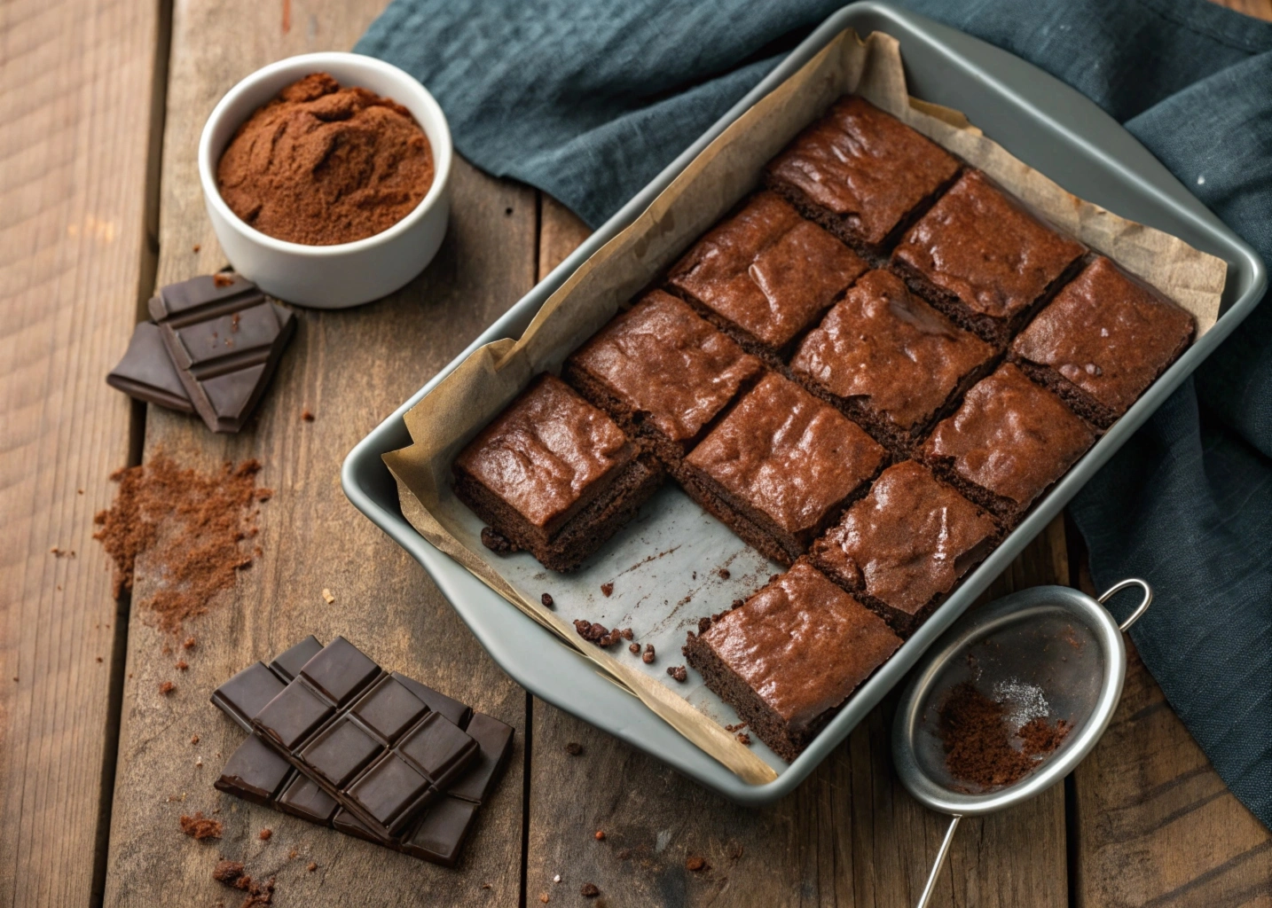 How to make brownies less sweet