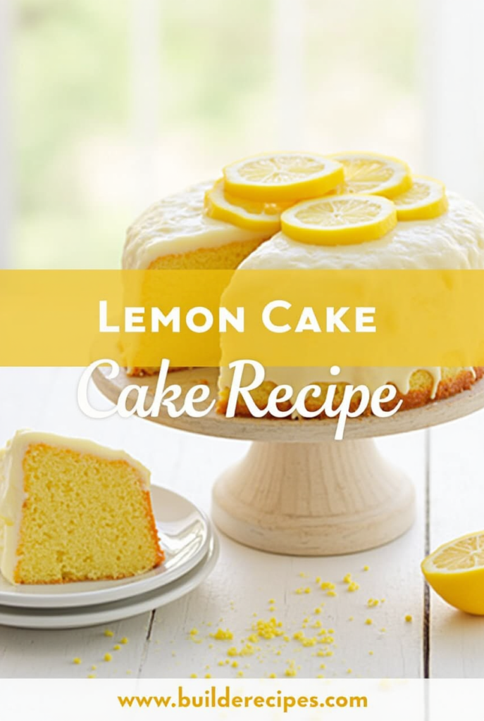Lemon Cake Recipe