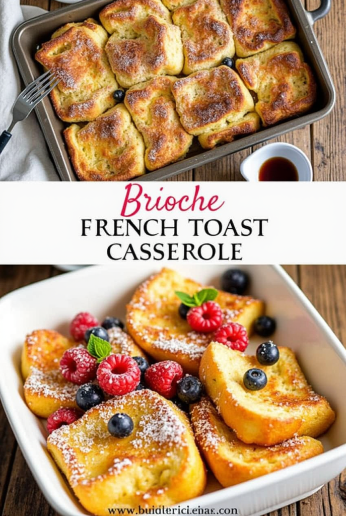 Brioche French Toast Casserole