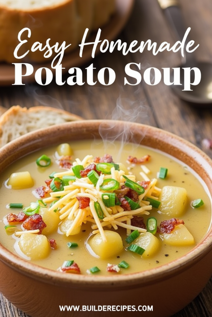 easy homemade potato soup​
