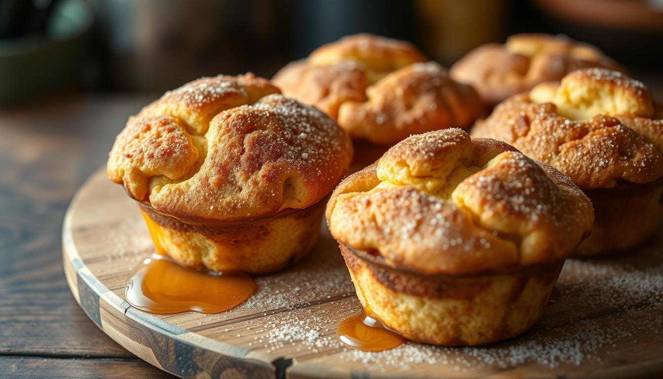 cinnamon sugar french toast muffins