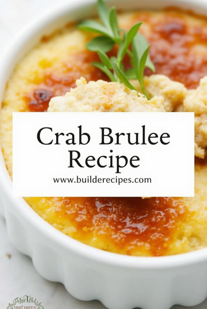 crab brulee recipe