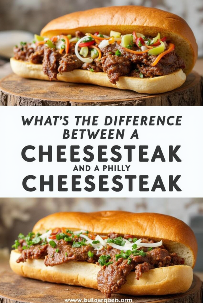 What's the Difference Between a Cheesesteak and a Philly Cheesesteak