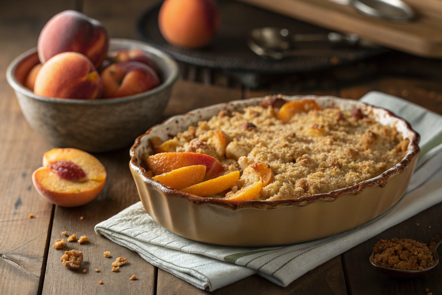 Peach Crumble Recipe