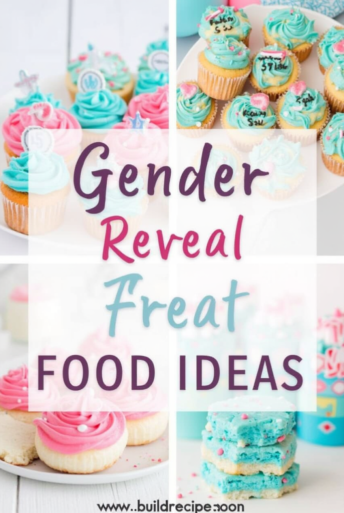 gender reveal food ideas