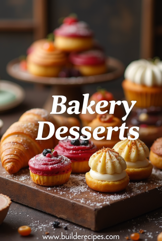 bakery desserts