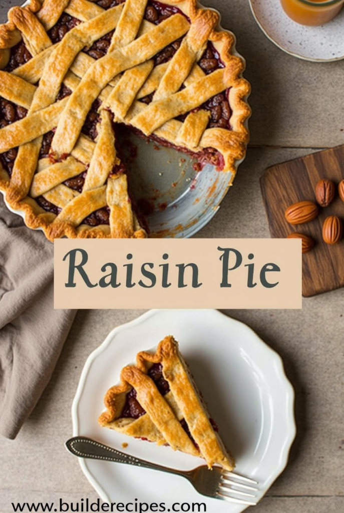 raisin pie