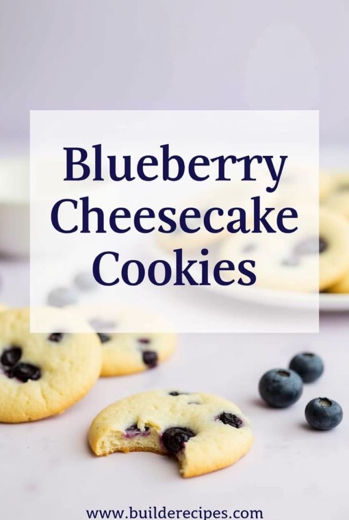 blueberry cheesecake cookies