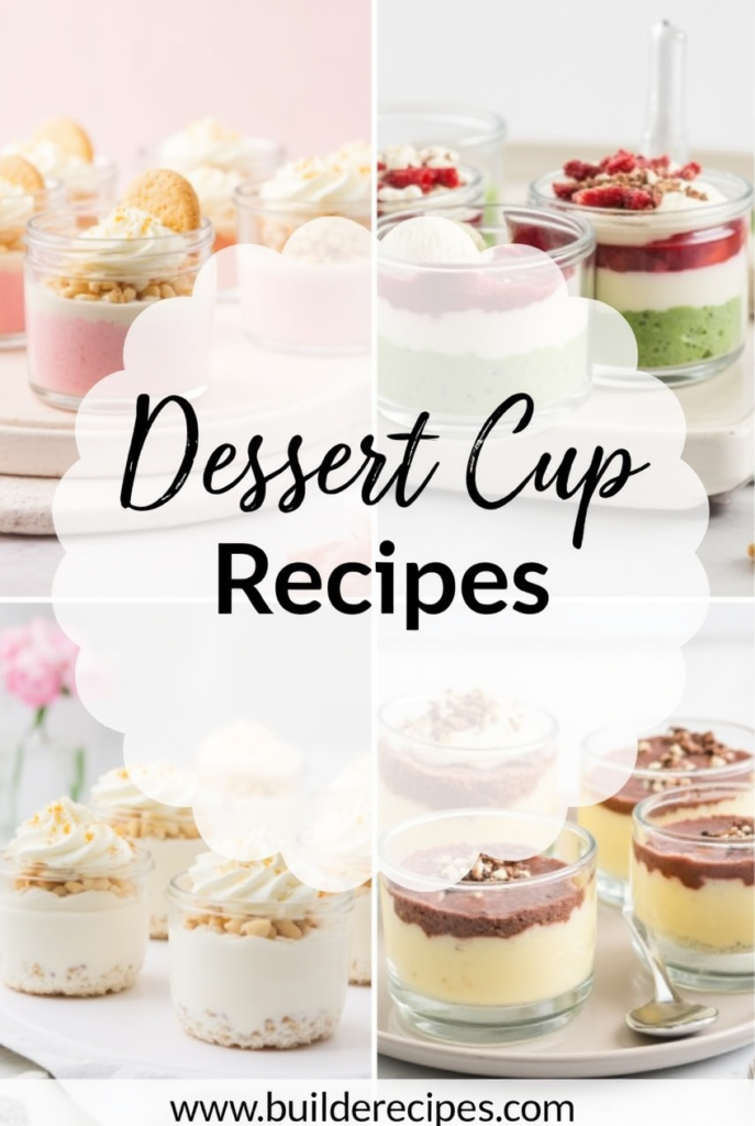 dessert cup recipes
