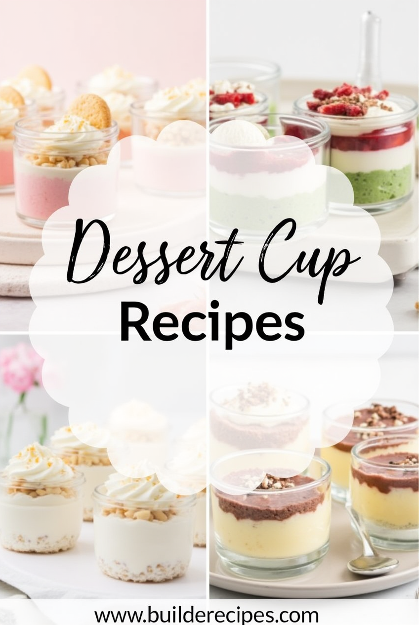 dessert cup recipes
