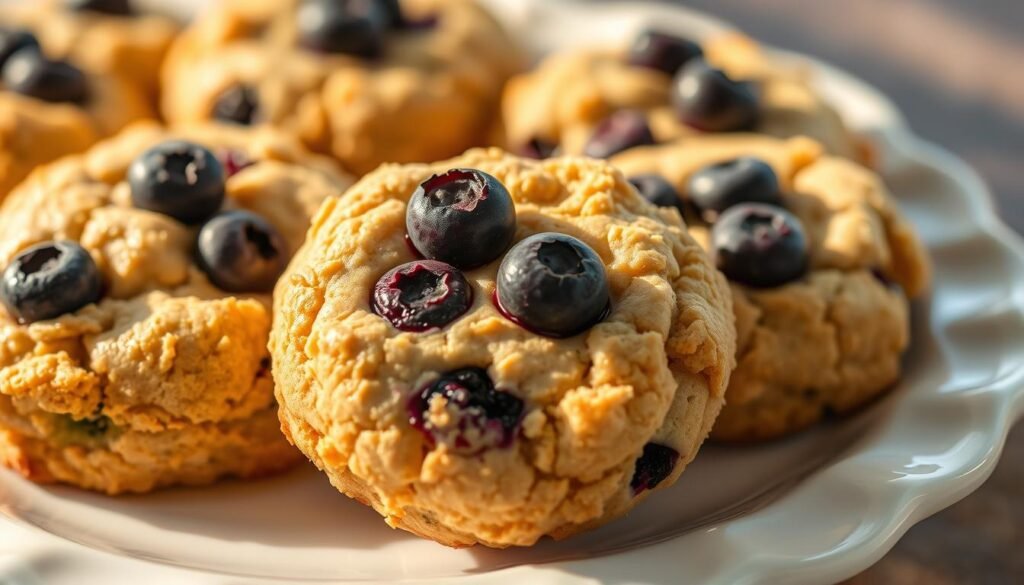 mastering blueberry cheesecake cookies